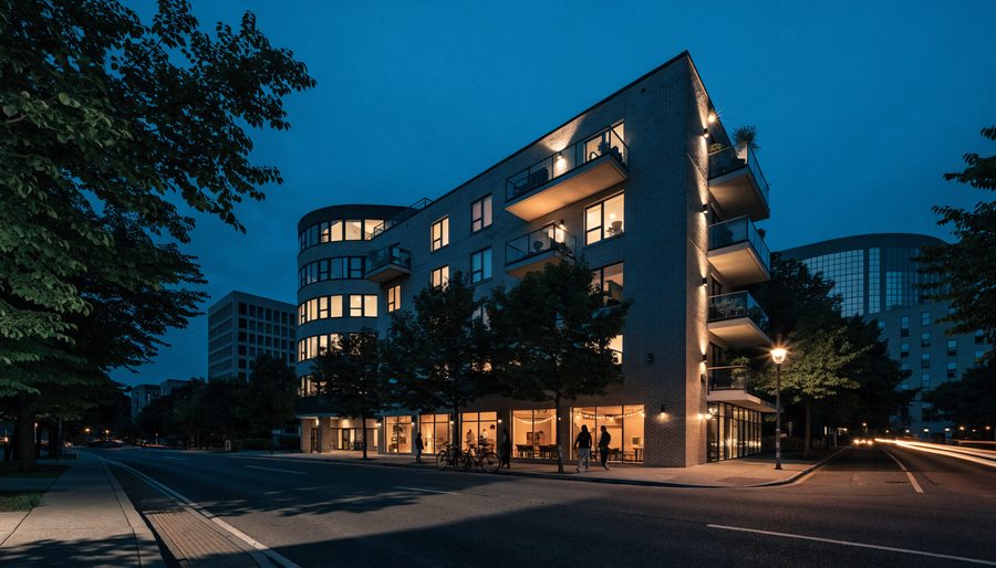 Concept rendering of Eleven03 West Campus