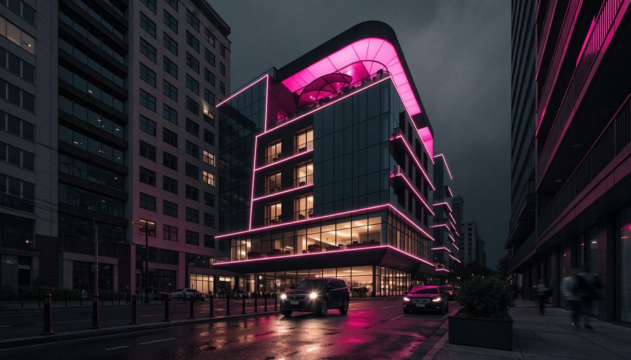 Concept rendering of Moxy Knoxville