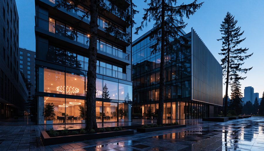 Concept rendering of Home2 Suites + Tru by Hilton